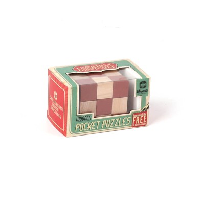 Mensa Wooden Cube Puzzle