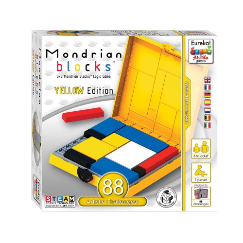 Mondrian Blocks - Yellow Edition