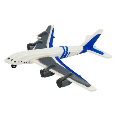 Robotime: Civil Airplane Painted Construction Kit