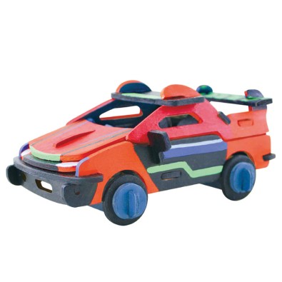 Robotime: Racing Car Painted Construction Kit