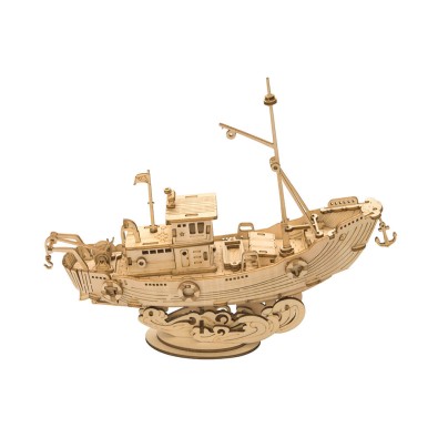 Robotime: Fishing Ship