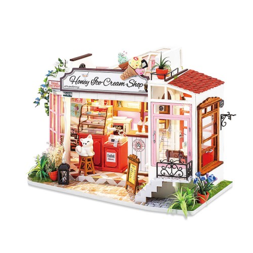 Robotime: Honey Ice-cream Shop