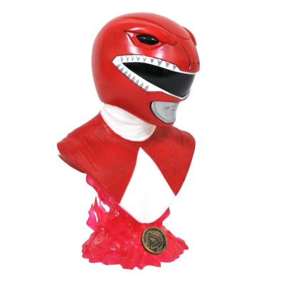 Diamond: Legends In 3D - Mighty Morphin Power Rangers - Red Ranger Bust (1/2) (Sep212194)