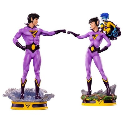 Iron Studios: DC Comics - Wonder Twins Statue (1/10) (DCCDCG42021-10)