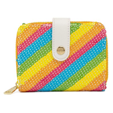 Loungefly: Disney - Sequin Rainbow Πορτοφόλι