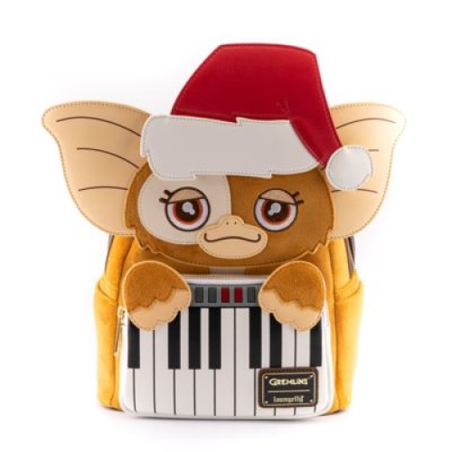 Loungefly: Gremlins Gizmo Holiday Cosplay Σακίδιο πλάτης με αποσπώμενο καπέλο