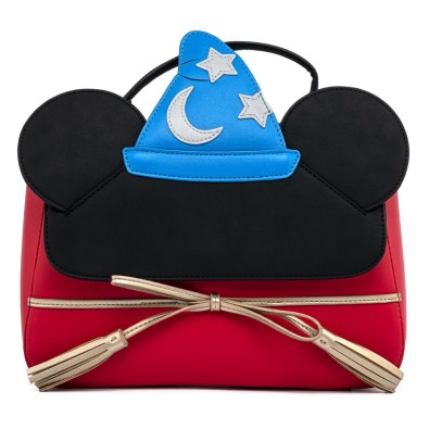 Loungefly: Disney - Fantasia Sorceror Mickey Cosplay Τσάντα Ώμου