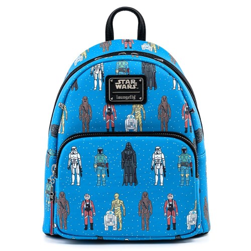 Loungefly: Star Wars - Action Figures AOP Mini Σακίδιο πλάτης