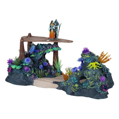 Avatar: The Way of Water Action Figure Metkayina Reef with Tonowari and Ronal