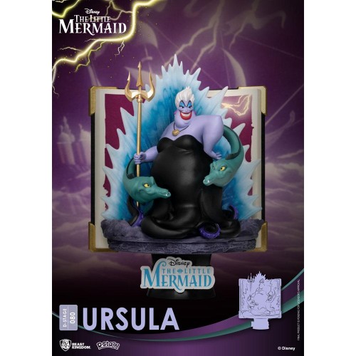 Disney Story Book Series D-Stage PVC Diorama Ursula 15 cm