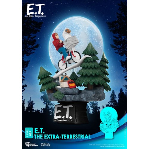 ET The Extra-Terrestrial D-Stage PVC Diorama Iconic Scene Movie Scene 15 cm