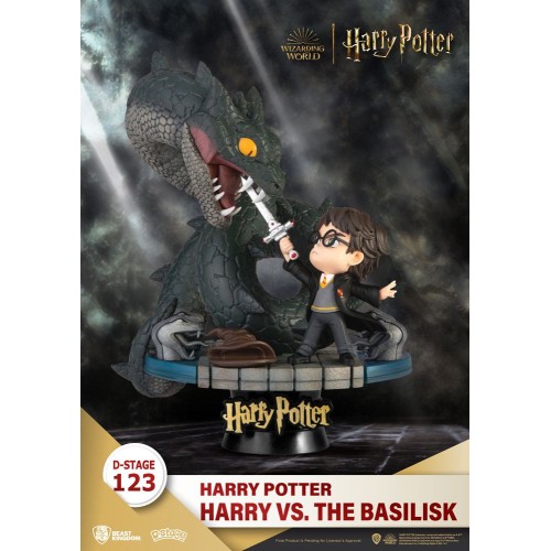 Harry Potter D-Stage PVC Diorama Harry vs. the Basilisk 16 cm