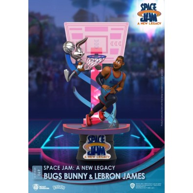 Space Jam: A New Legacy D-Stage PVC Diorama Bugs Bunny & Lebron James New Version 15 cm