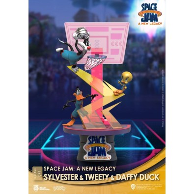 Space Jam: A New Legacy D-Stage PVC Diorama Sylvester & Tweety & Daffy Duck Standard Ver. 15 cm