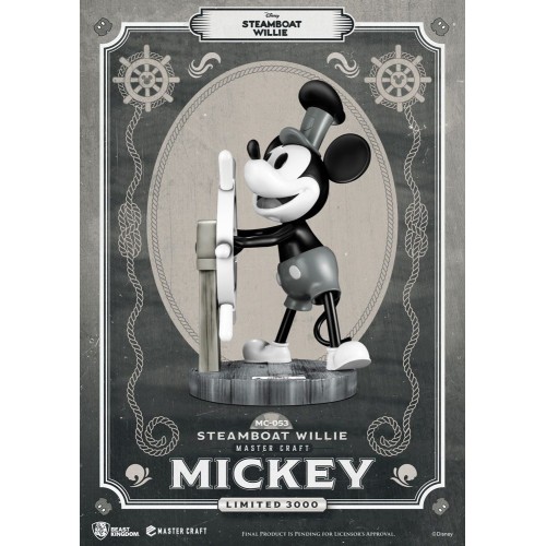 Steamboat Willie Master Craft Statue Mickey 46 cm