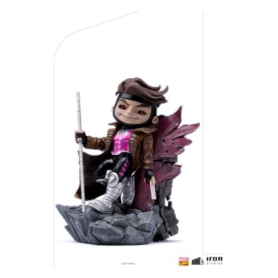 Iron Studios: Marvel Comics Mini Co. Deluxe PVC Figur Gambit (X-Men) 17 cm