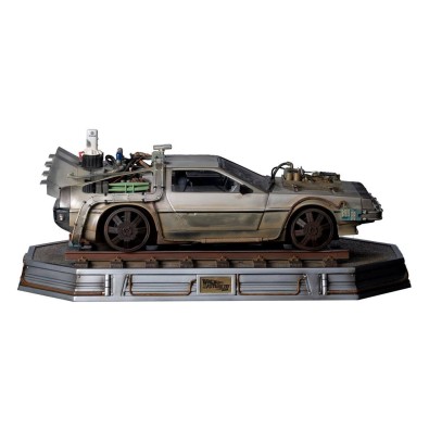 Iron Studios: Back to the Future III Art Scale Statue 1/10 DeLorean 57 cm