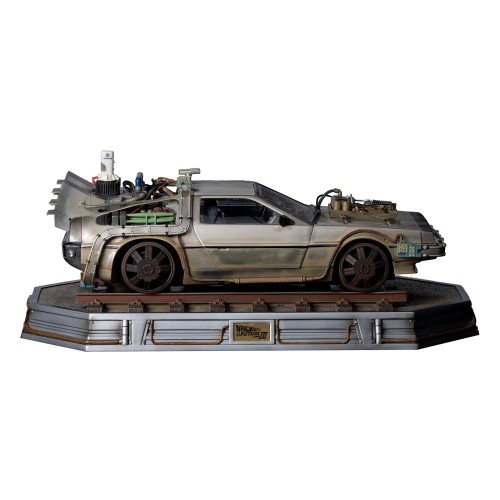 Iron Studios: Back to the Future III Art Scale Statue 1/10 DeLorean 57 cm