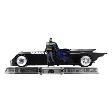 Iron Studios: Batman The Animated Series (1992) Art Scale Set Deluxe 1/10 Batman and Batmobile 24 cm