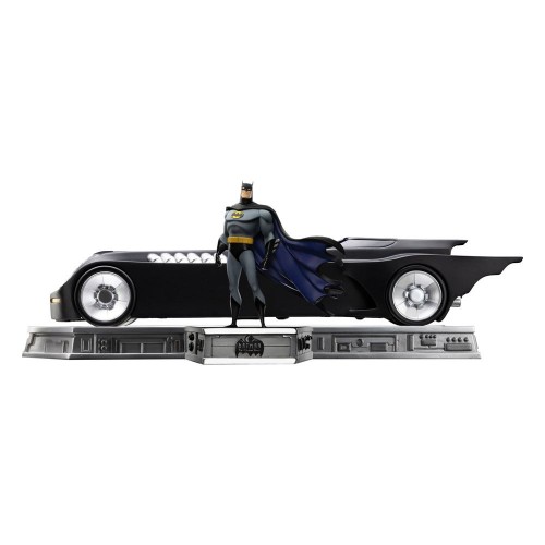 Iron Studios: Batman The Animated Series (1992) Art Scale Set Deluxe 1/10 Batman and Batmobile 24 cm