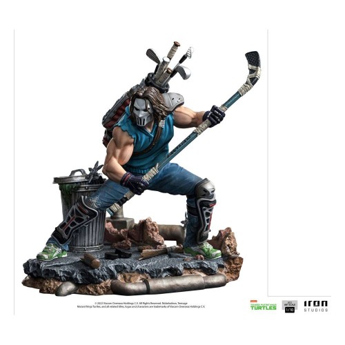 Iron Studios: Teenage Mutant Ninja Turtles BDS Art Scale Statue 1/10 Casey Jones 19 cm