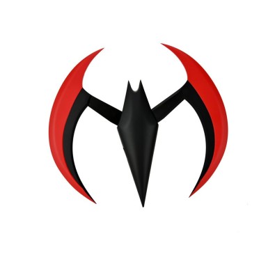Batman of the Future Prop Replica 1/1 Batarang (rot) 20 cm