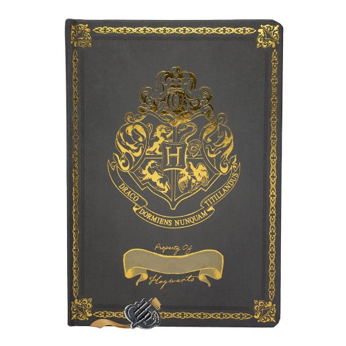 Harry Potter: A5 Σημειωματάριο Chunky - Black - Crest & Customise