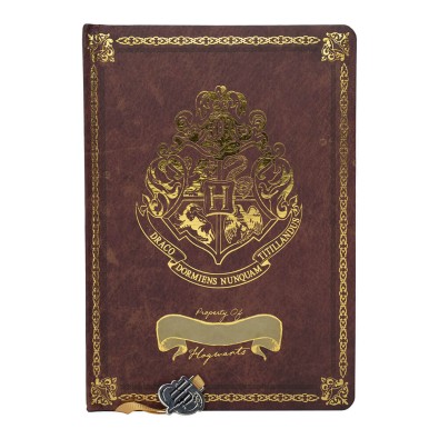 Harry Potter: A5 Σημειωματάριο Chunky - Burgundy - Crest & Customise