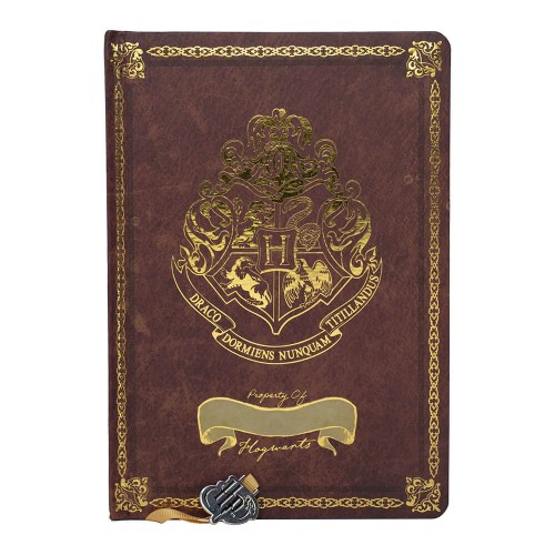 Harry Potter: A5 Σημειωματάριο Chunky - Burgundy - Crest & Customise