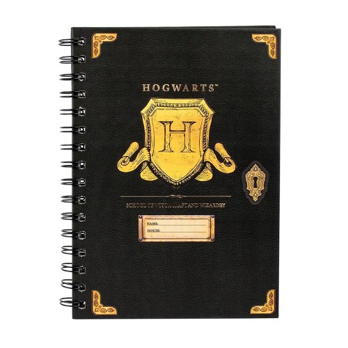 Harry Potter: A5 Wiro Σημειωματάριο - Hogwarts Shield