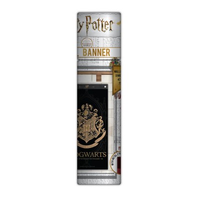 Harry Potter: Banner Τοίχου Hogwarts Black
