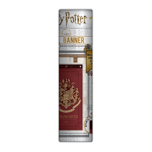 Harry Potter: Banner Τοίχου Hogwarts Burgundy