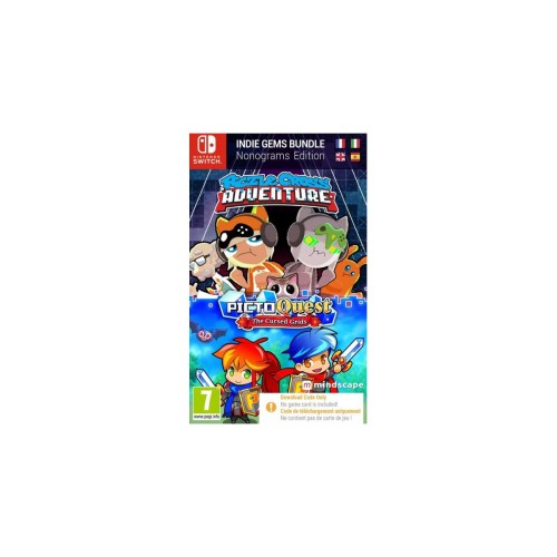 Piczle Cross Adventure + Pictoquest : The Cursed Grids (Code In A Box) - Switch