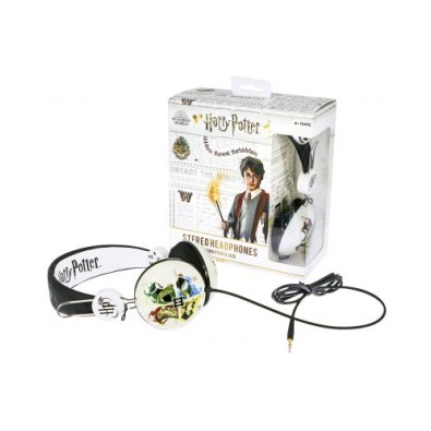 OTL Harry Potter Hogwarts Crest Teen Stereo Headphones Ενσύρματα Over Ear Παιδικά Ακουστικά Λευκά