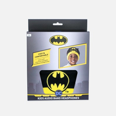 OTL Batman Audio Band Ενσύρματα On Ear Ακουστικά Μαύρα