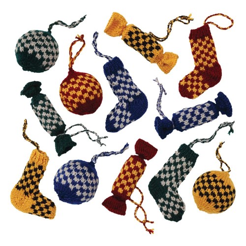 Harry Potter Strick Set Weihnachtsdeko Hogwarts