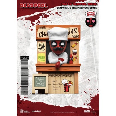 Marvel Mini Egg Attack Figure Deadpool's Chimichangas Store 10 cm