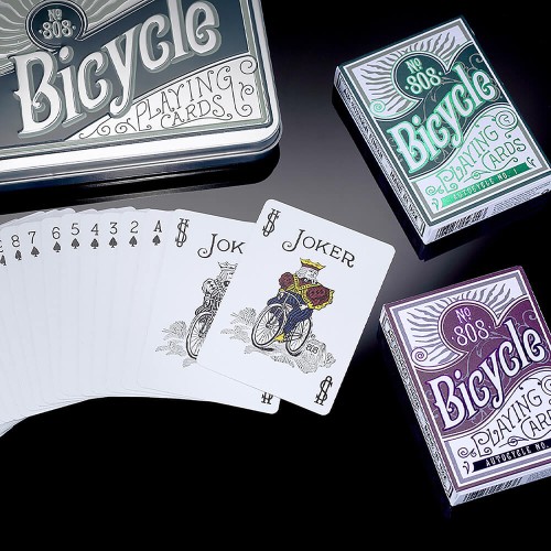 Τράπουλα: Bicycle Retro Tin Gift Set