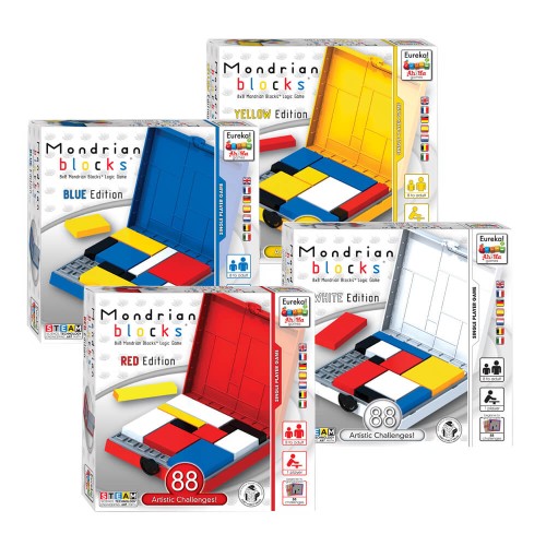 Mondrian Blocks - White Edition