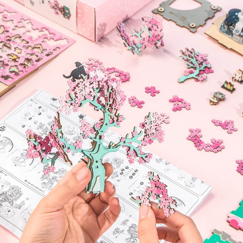 Robotime: Cherry Blossom Tree