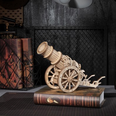Robotime: Medieval wheeled cannon