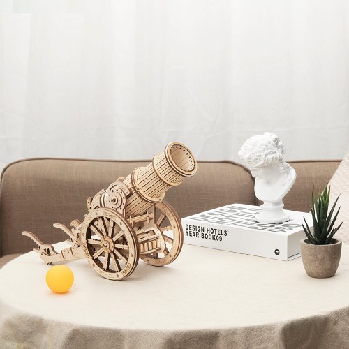 Robotime: Medieval wheeled cannon
