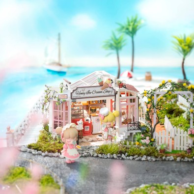 Robotime: Honey Ice-cream Shop