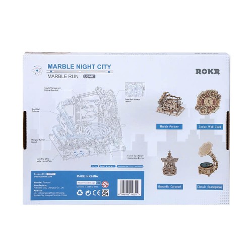 Robotime: Marble Night City