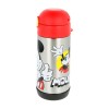 Mickey: Trend Μπουκάλι με Μόνωση και καλαμάκι (360 ml)