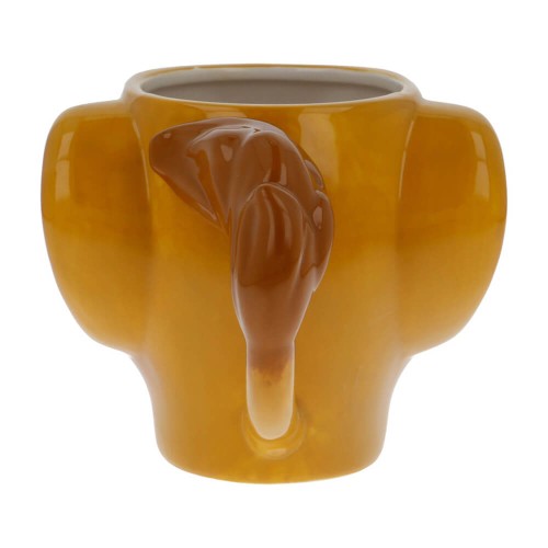 Simba Head Ceramic Dolomite 3d Mug 14 Oz