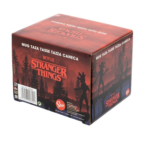 Stranger Things Young Adult Ceramic Globe Mug 13 oz in Gift Box