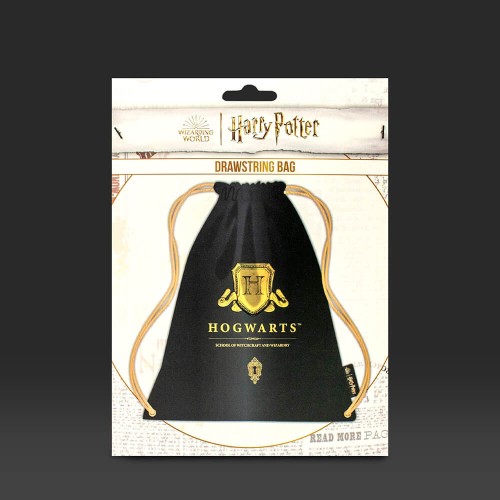 Harry Potter: Τσάντα Πλάτης με κορδόνια - Hogwarts Shield