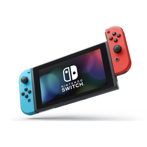 Nintendo Switch OLED (Neon Blue & Red)