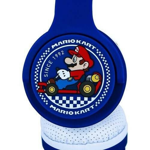 OTL Mario Kart Ενσύρματα On Ear Παιδικά Ακουστικά Μπλε